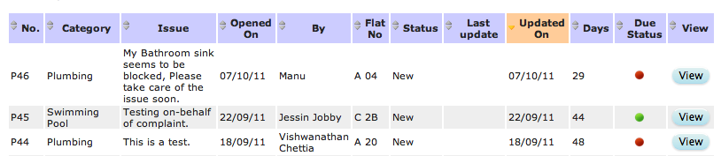 Screen Shot 2011-11-05 at 1.13.45 PM Prioritize complaint by payment status on apartment maintenance software