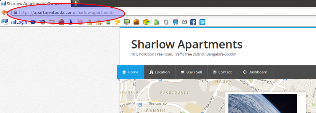 ADDA Homepage Vanity URLs