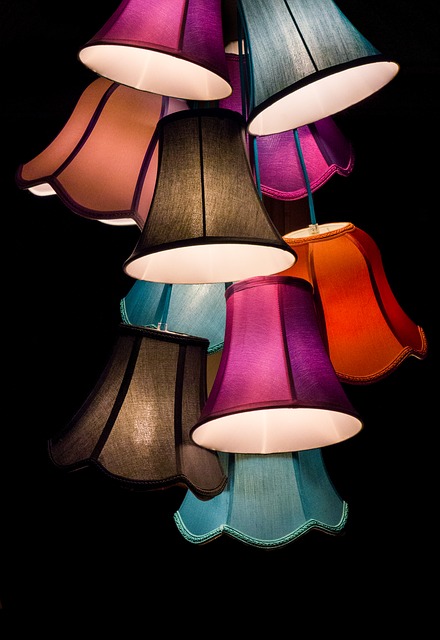 lamps, colorful, bulbs