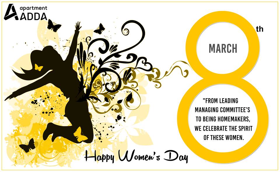 womens day, managing committee, housing society, apartment adda