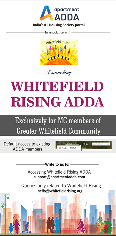 Whitefield Rising ADDA