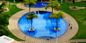 Most upscale apartment complexes today have beautiful swimming pools