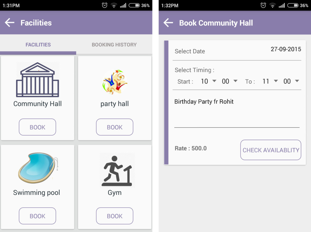 Facility Booking do