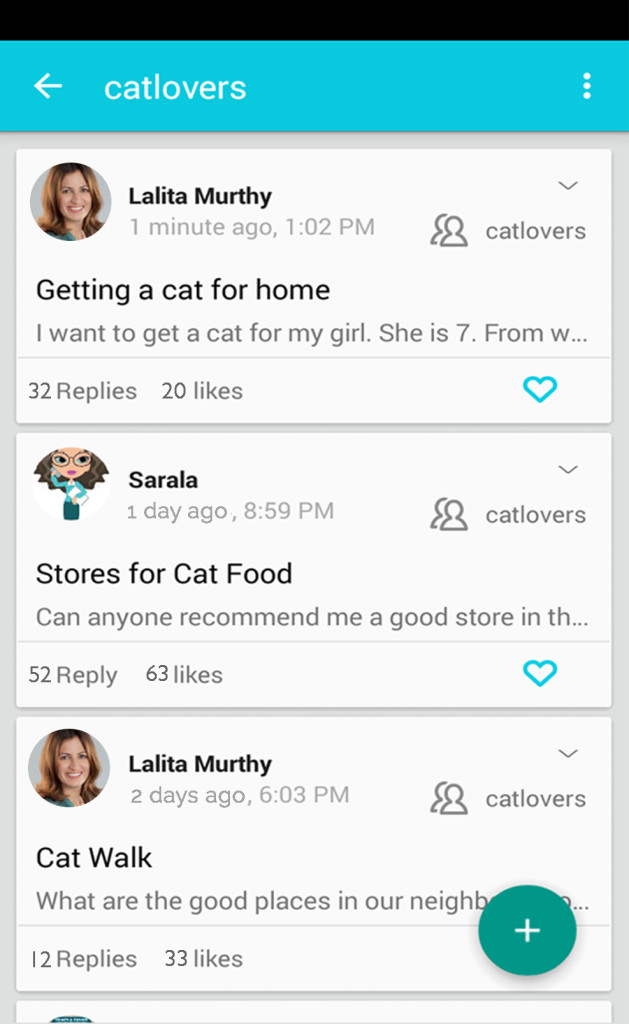 Cat Lovers ADDA app