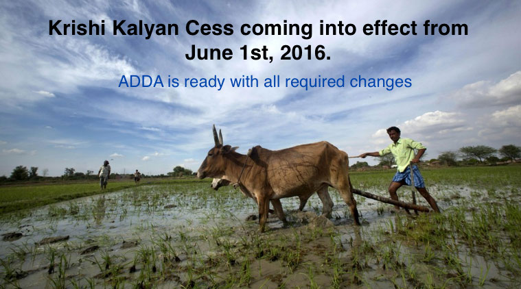 Krishi Kalyan Cess on Service Tax