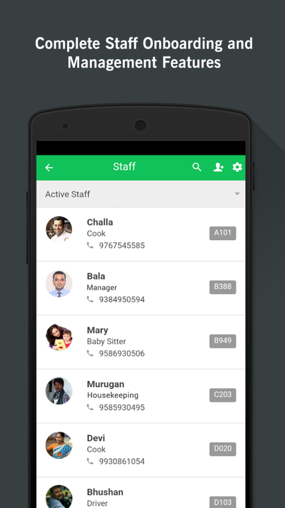 Apartment Management App Staff Manager