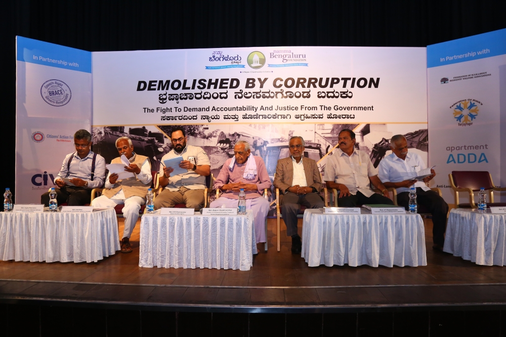 BBMP Demolition Drive Meeting
