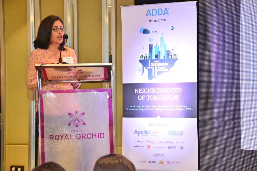 Sumedha Malaviya on Solar Rooftop in Apartments