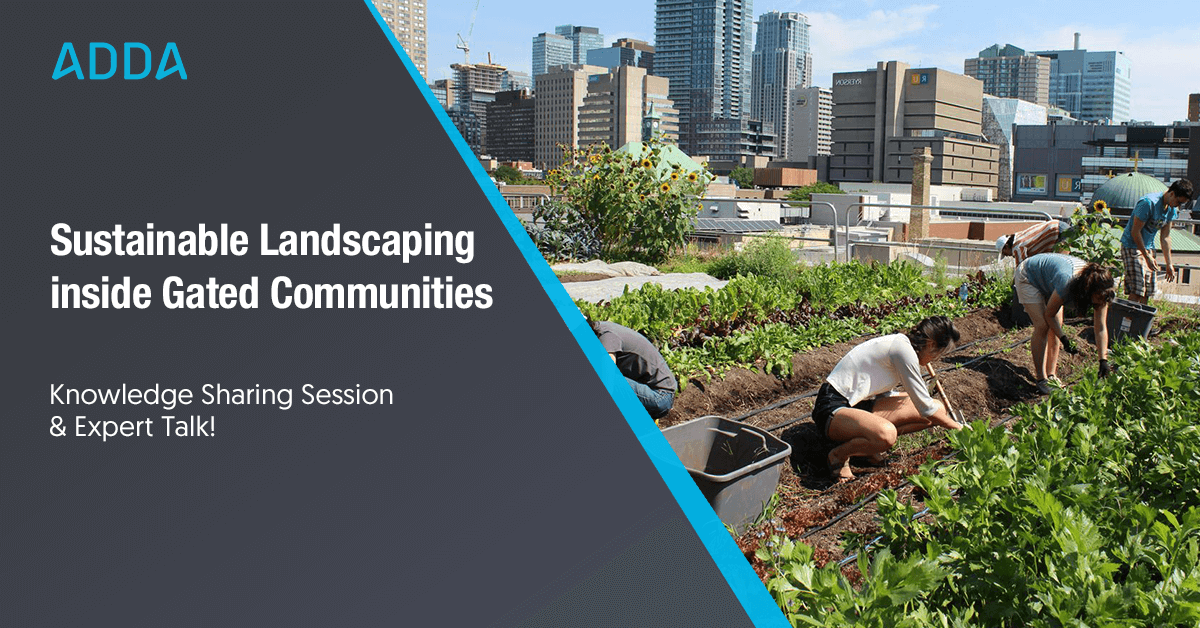 Sustainable Landscaping in Apartment Complex