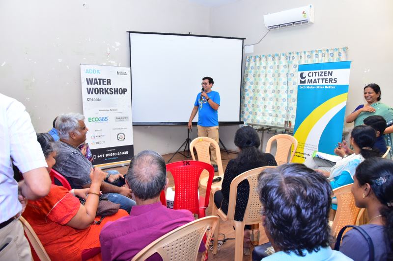 ADDA Water Management Workshop, Chennai, June 2019