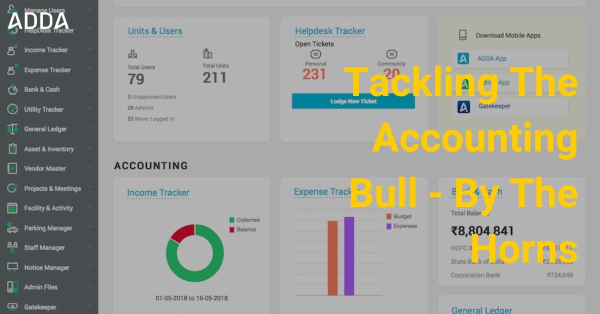 ADDA Society Accounting Software