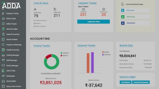Society Billing Software