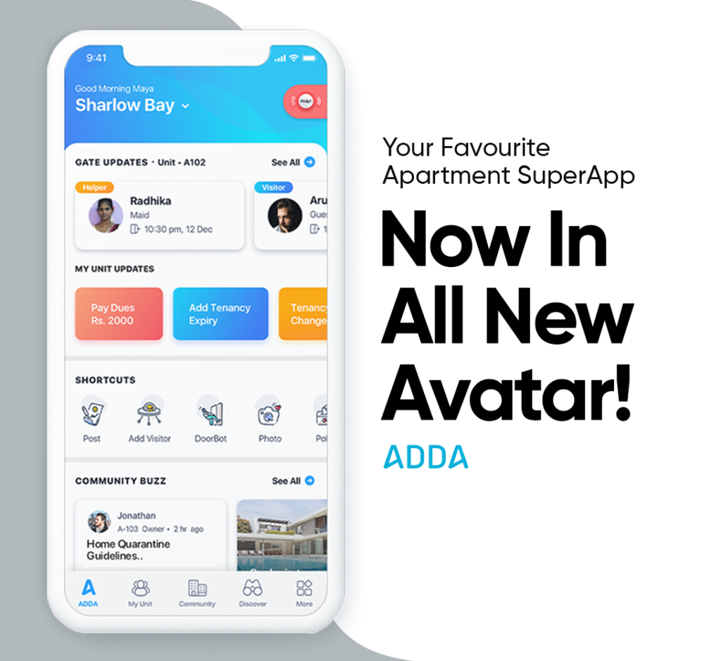 ADDA new UI