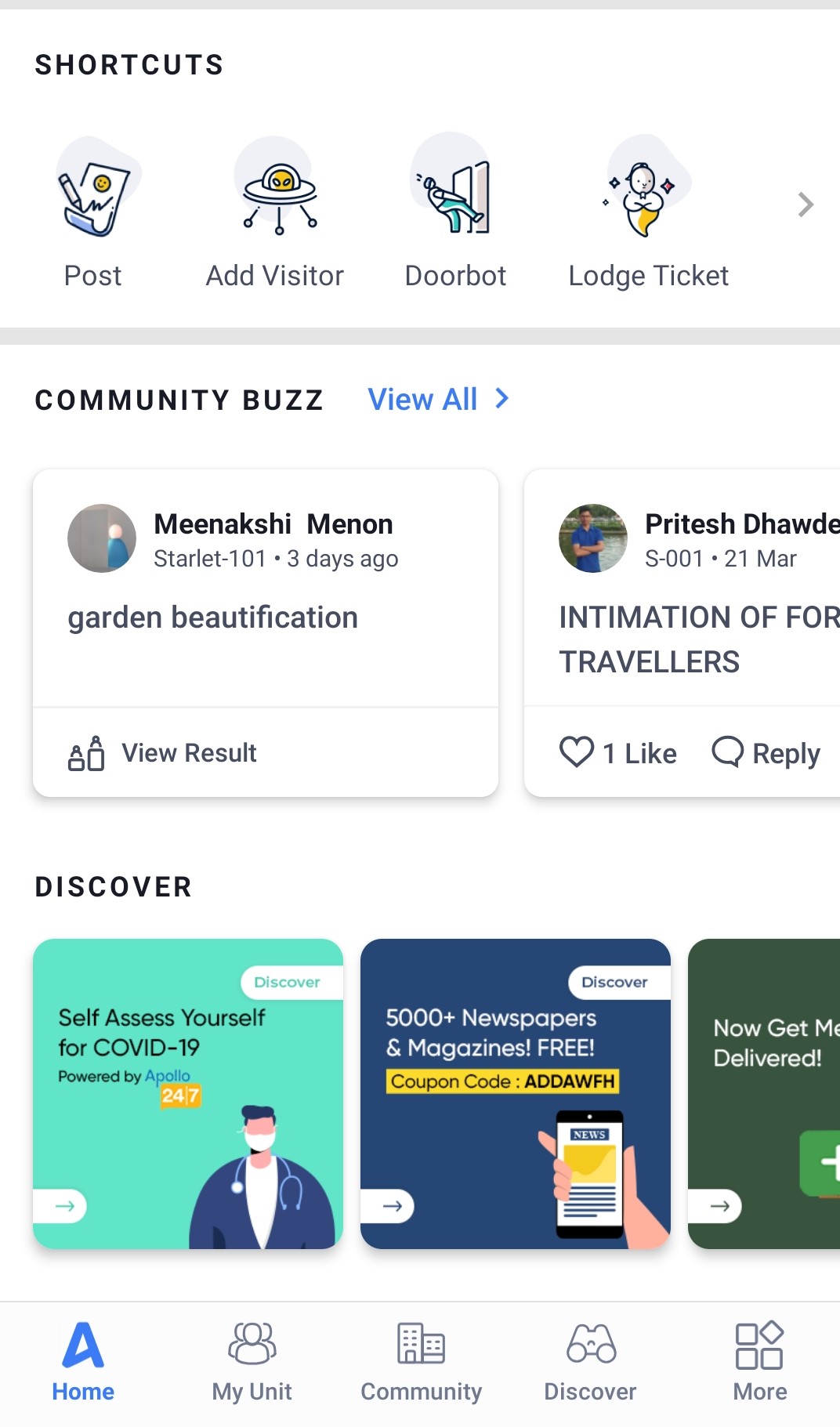 Discover Screenshot