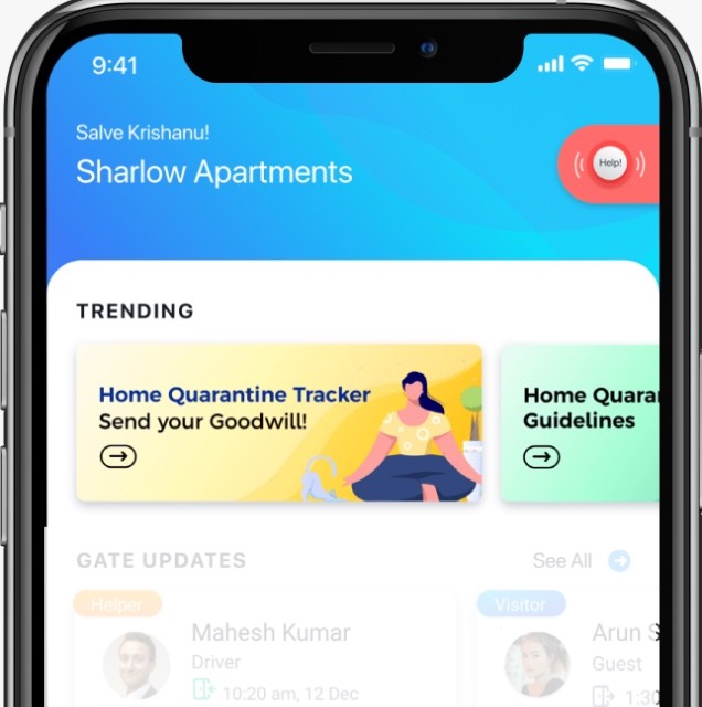 Home Quarantine Tracker - Banner