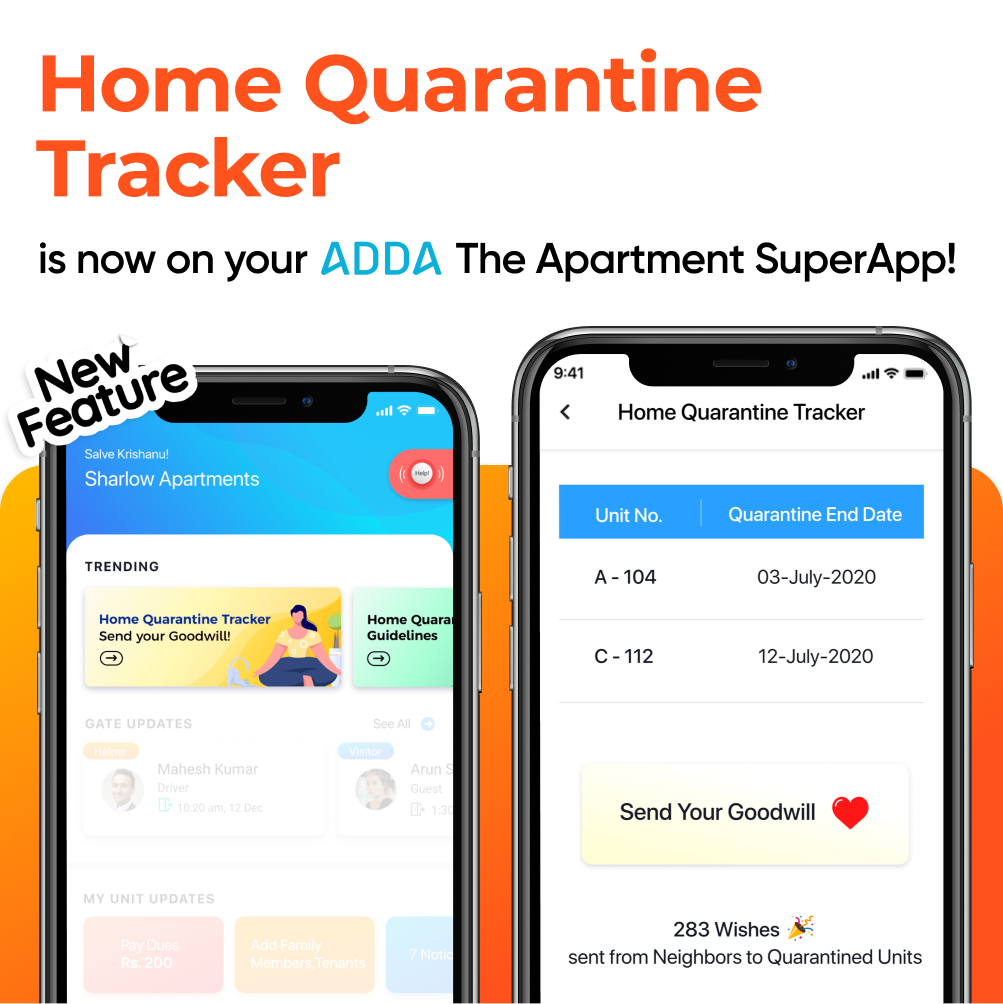 Home Quarantine Tracker