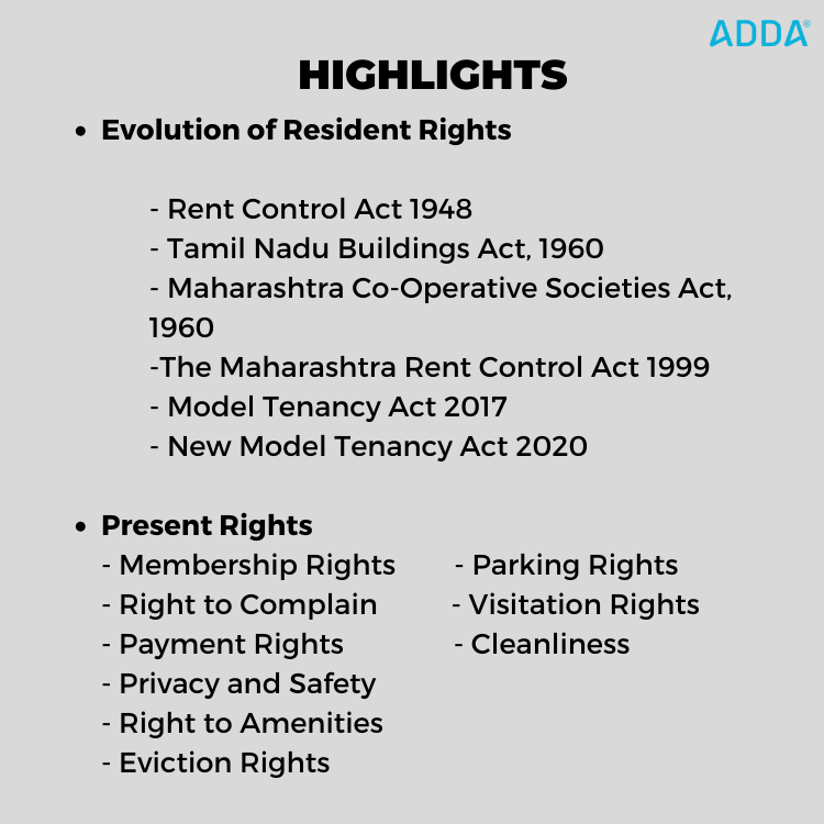 Apartment Resident Rights