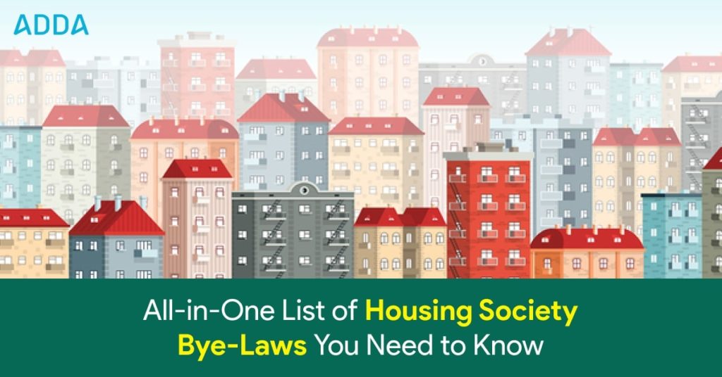 List of Housing Society Bye-Laws Your Society Needs to Know
