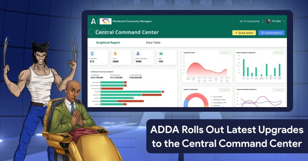 ADDA Central Command Centre Upgrade Illustration