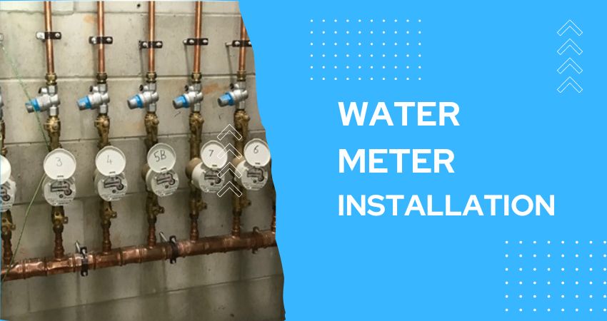 Water Meter installation with Flat Numbers