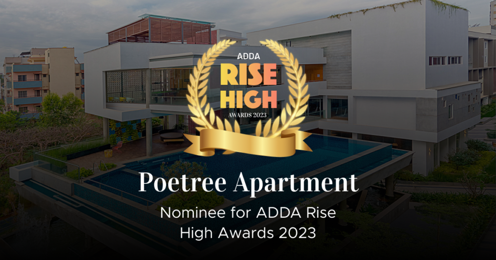 Poetree Apartment: nomination for the Rise High Awards