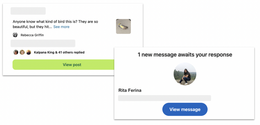 conversation emailer sample