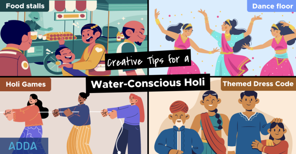 water conscious holi