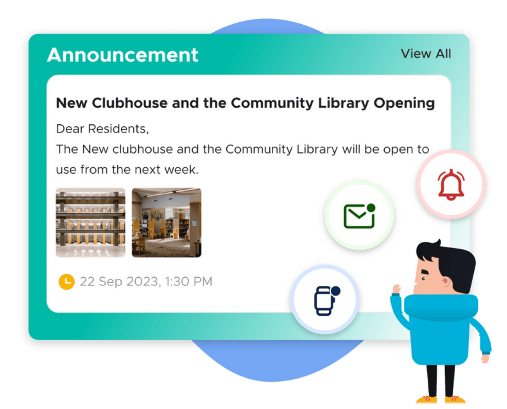 Announcements in ADDA