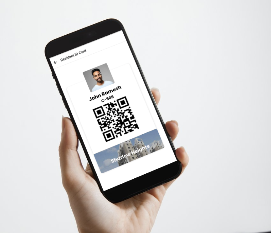 resident id card ADDA App