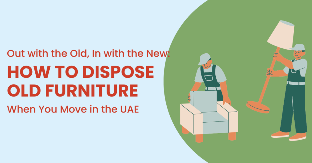 How to dispose old furniture