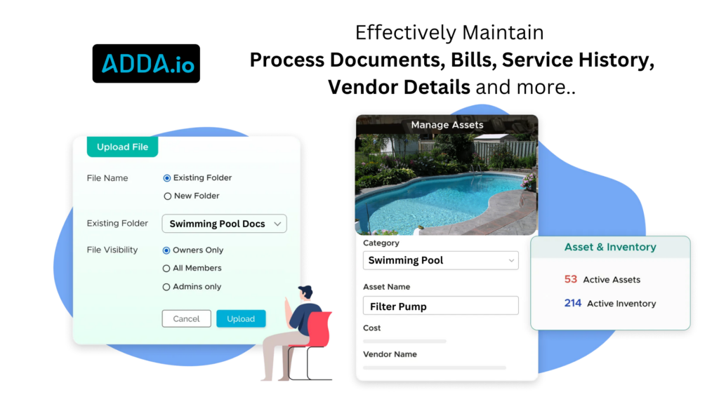 Assets and Inventory module in ADDA