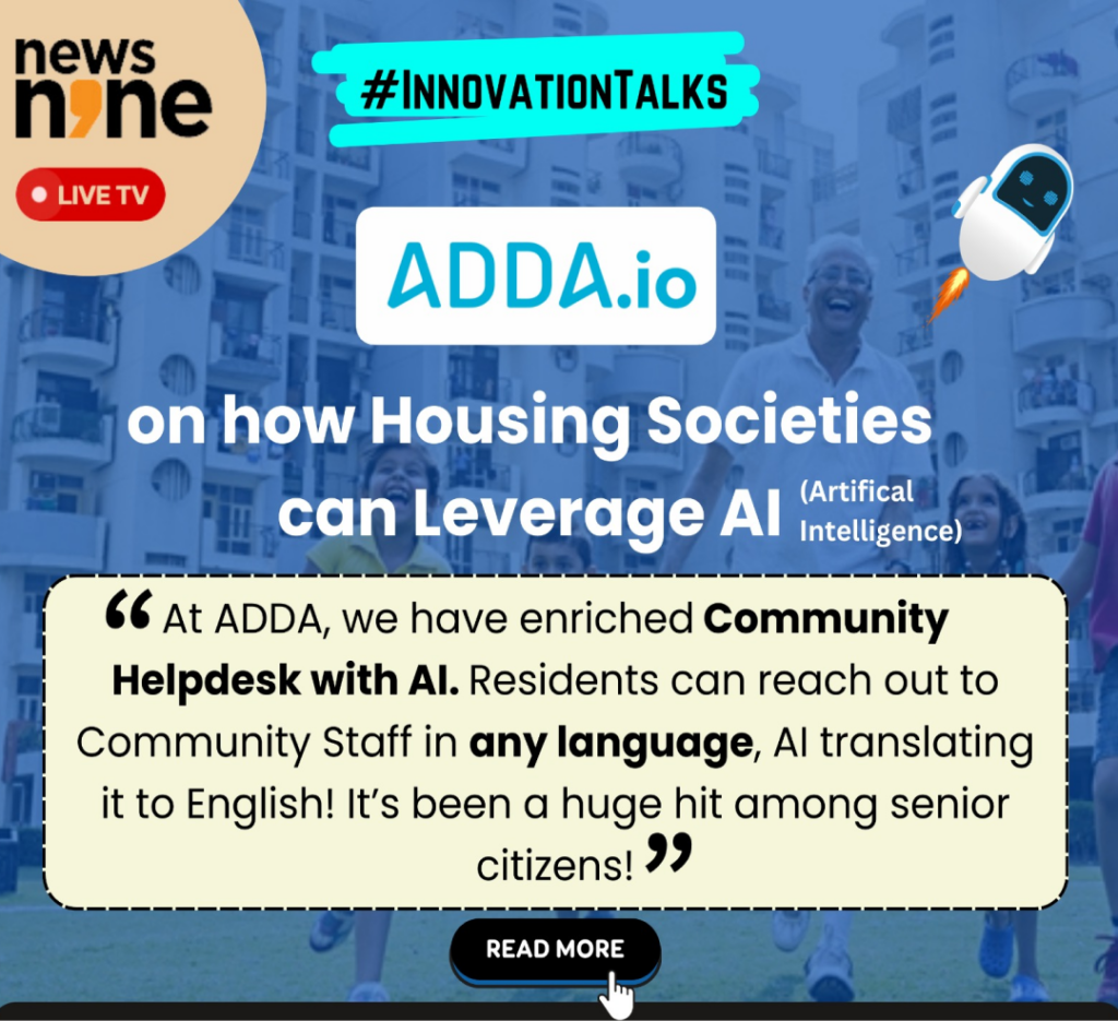 ADDA's coverage in News Nine