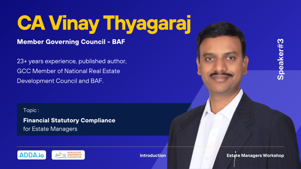 Estate Manager Workshop speaker 3