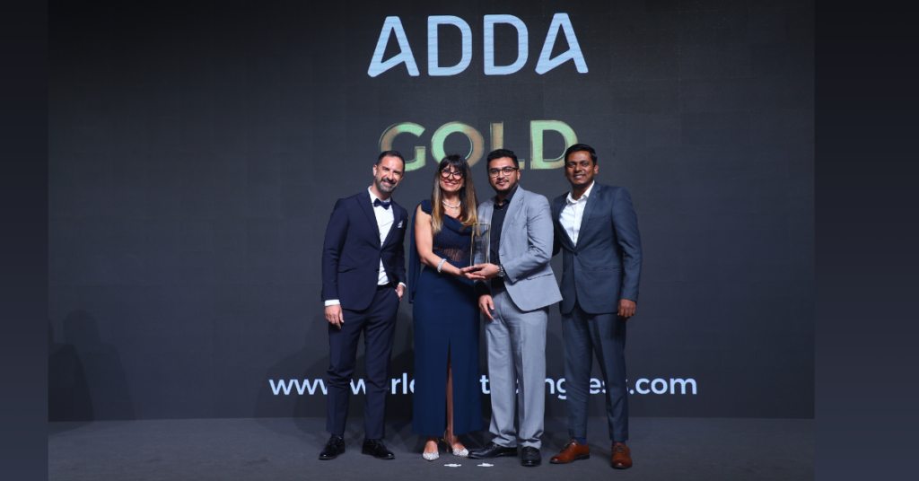 ADDA Wins Gold