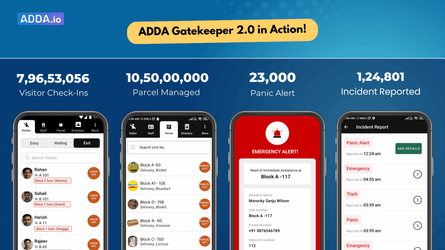 ADDA Gatekeeper: #1 Visitor Management System for Apartments