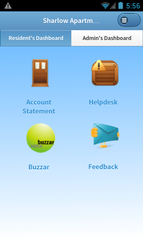ADDA Society Accounting App - Admin Dashboard
